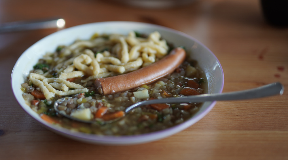 Linsen mit Saiten