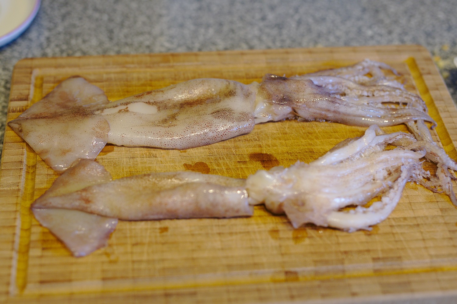 Tintenfisch Linguine