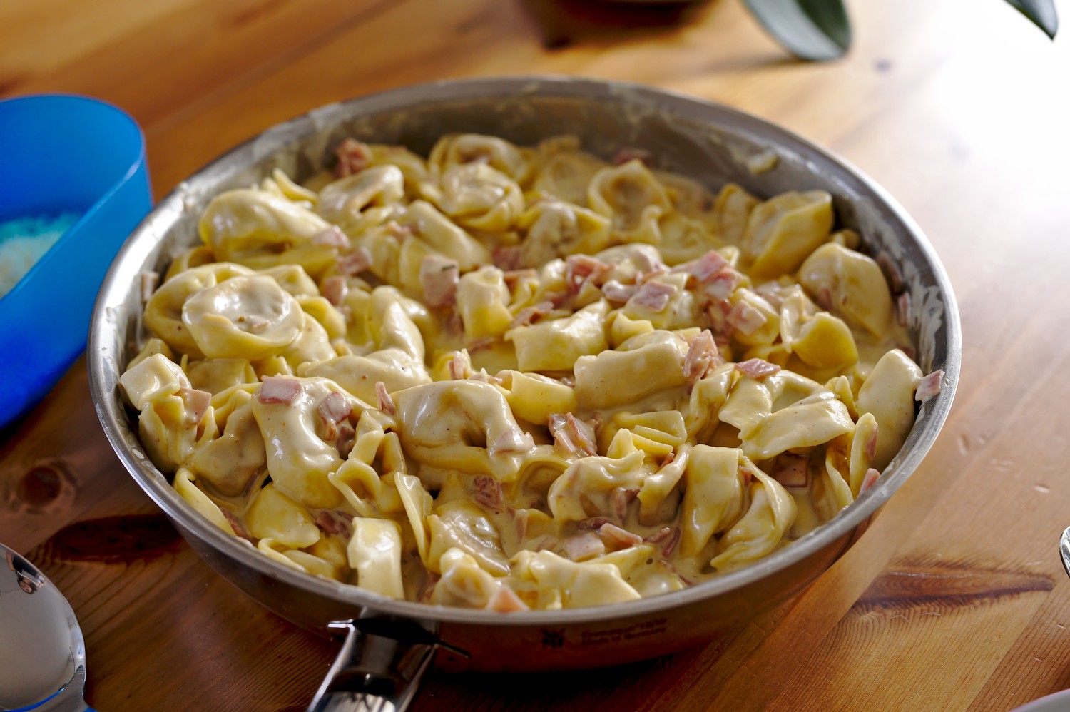 Tortellini in Sahnesauce