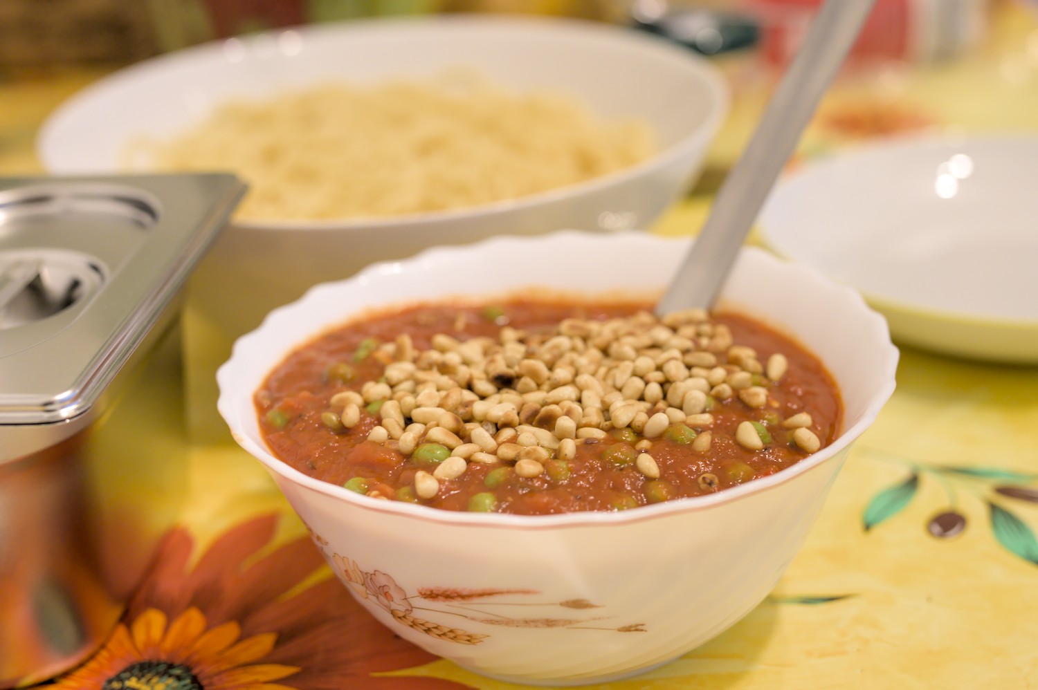 Nudeln mit Tomatensauce
