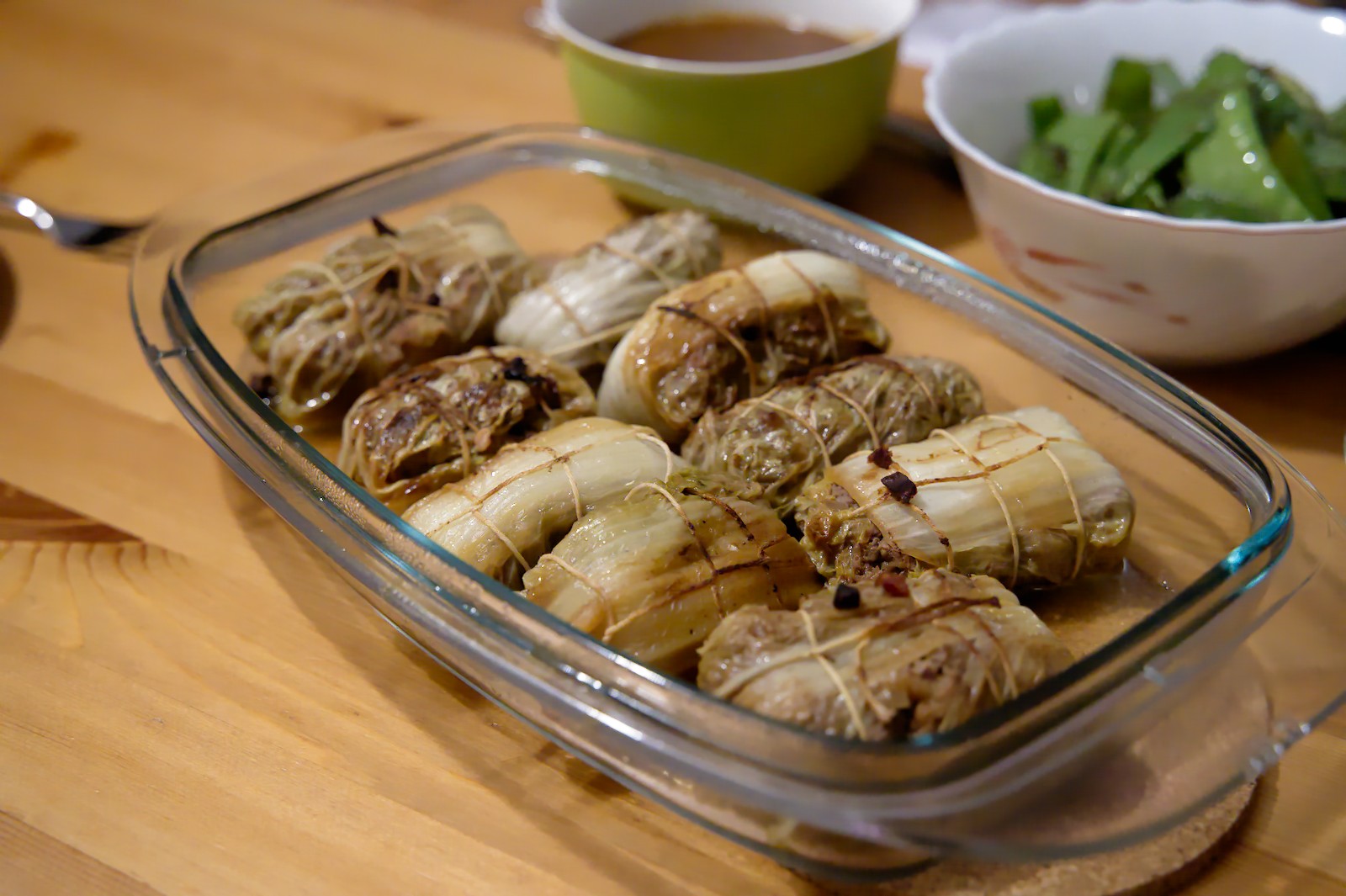 Kohlrouladen aus Chinakohl