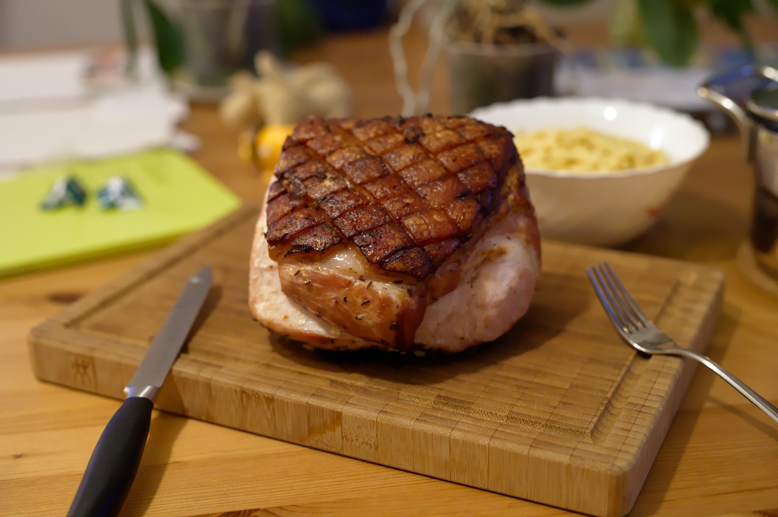 Schweinebraten mit Kruste