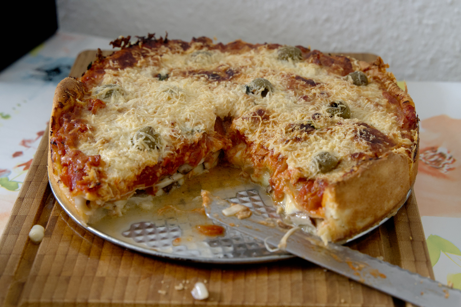 Chicago deep dish Pizza